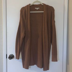 Tan Cardigan - Light Brown Cardigan